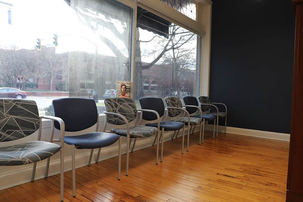Breslow Eye Care New Bexley Office Waiting Area
